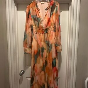 Spartina 449 Vibrant Long Sleeve Dress